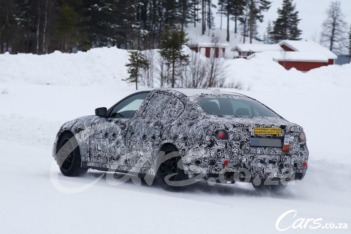 Next BMW M5 Spied In The Snow Cars Co Za